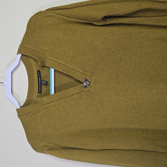 White house black market elbow sleeve v neck pullover sweater size Medium. - Picture 5 of 12